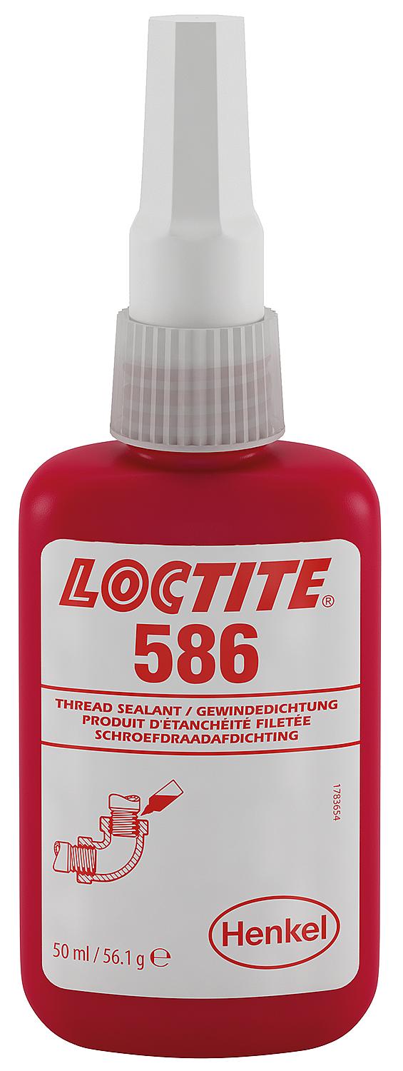 Gewindedichtung hochfest / langsamhärtend LOCTITE 586, 50ml Dosierflasche