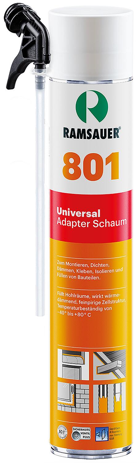 Universal PU-Montageschaum 801 Brandklasse B2 Deutschland 750ml Dose