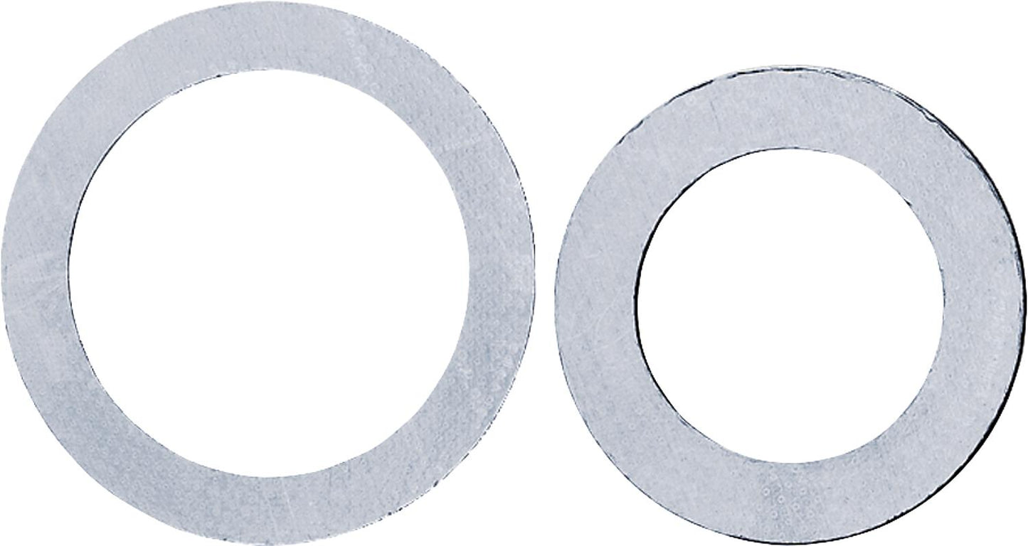 Graphite gasket with carrier sheet, DIN 2690, black, 18 x 45 mm, 2 mm thick