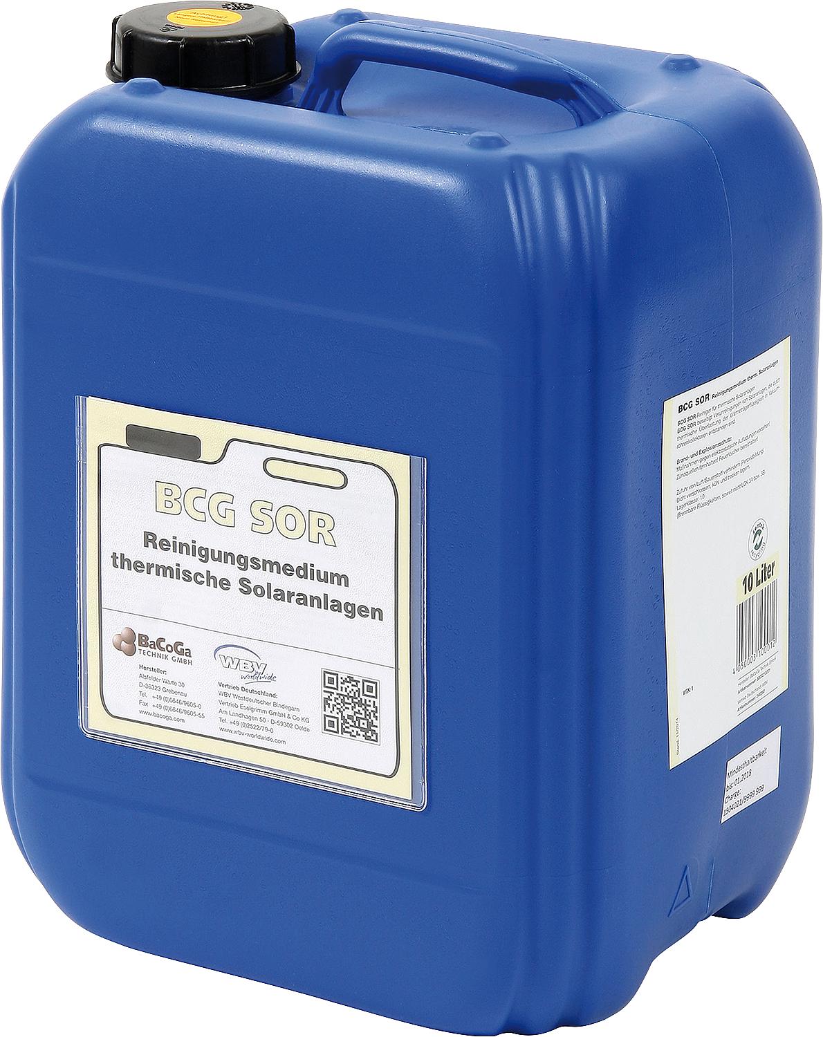 BCG SOR solar panel cleaner, 10 liters