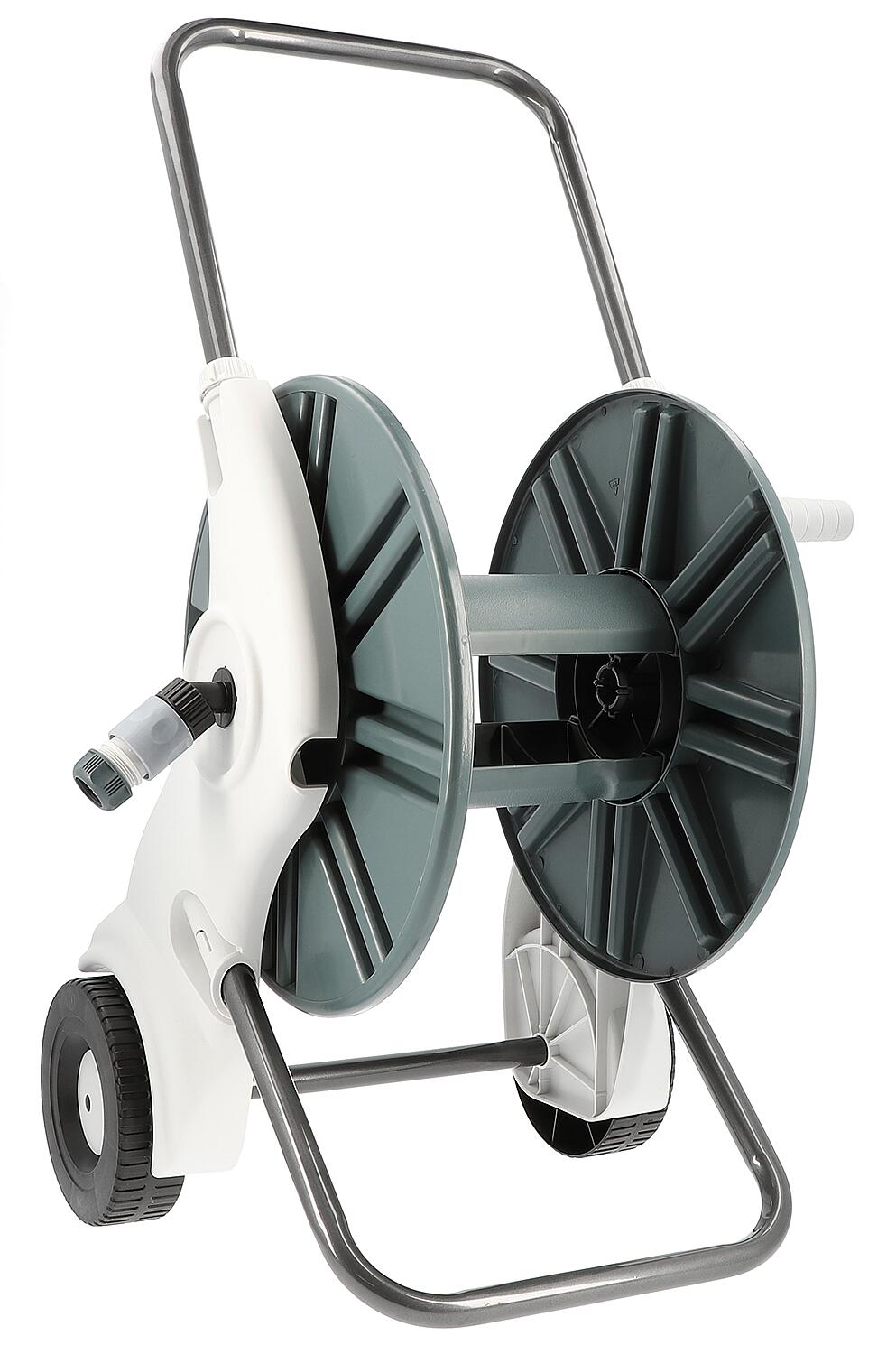 All-round hose reel, plastic, including connector for 1/2" - 13mm hose