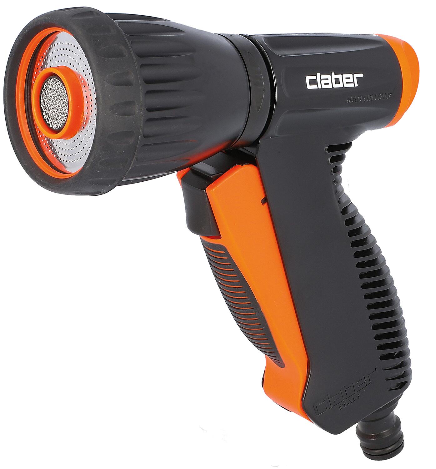 Cleaning syringe "balcony" with soft grip, shower head, aerated stream