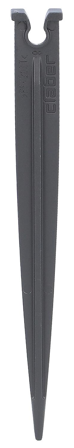 Support de tuyau avec piquet de terre pour tuyau d'irrigation goutte à goutte DN8 (1/4"), lot de 40