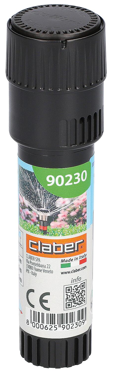 Pop-up sprinkler Micro 90° DN15(1/2")IG, max. 13.8m²