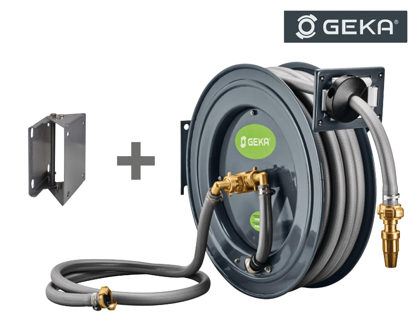 Offre spéciale sur le dévidoir Geka PA20SK et le support mural à 90°