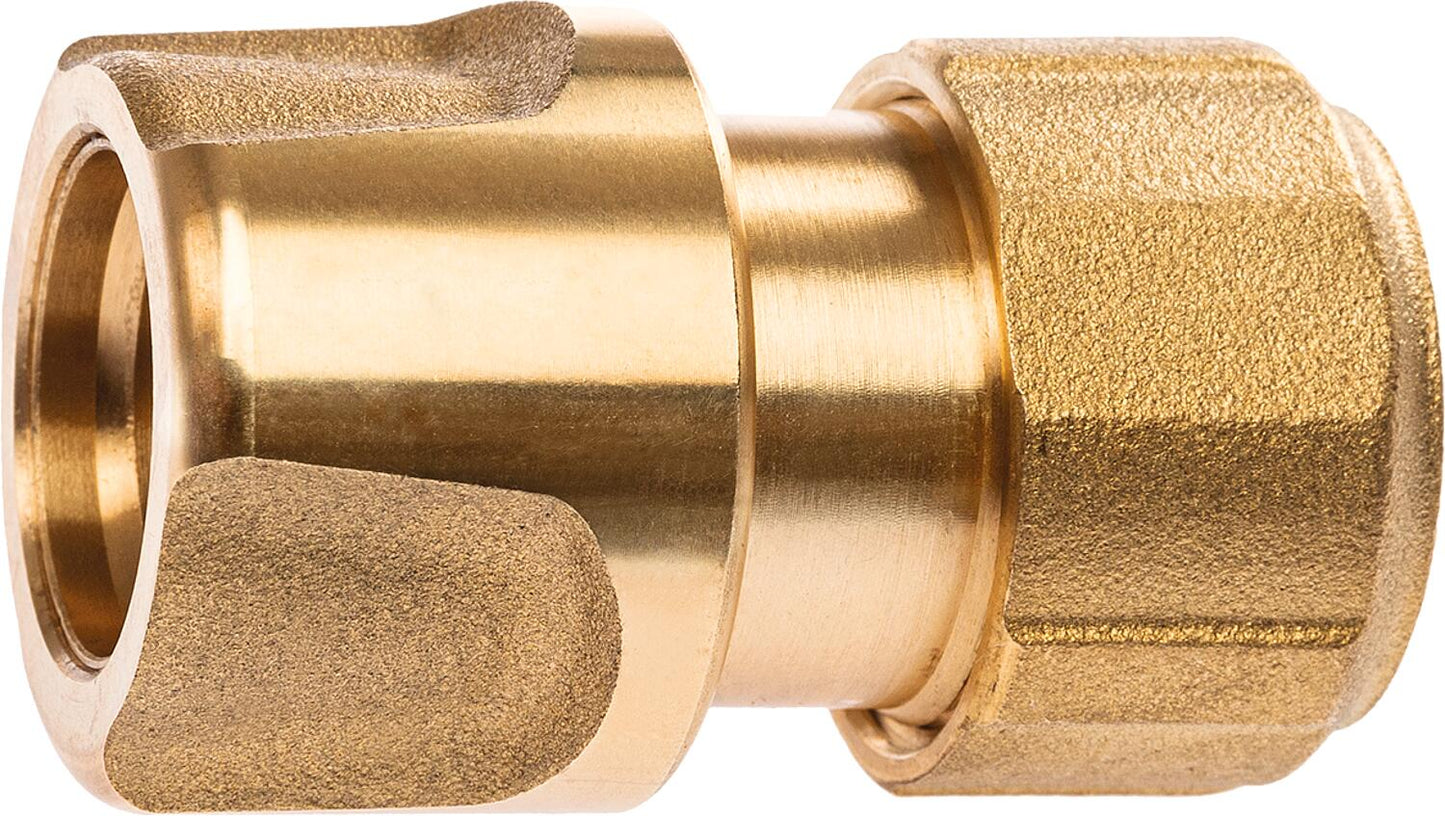 Raccord de tuyau Geka Plus « eau potable », 1/2"-13 mm, MS, DVGW