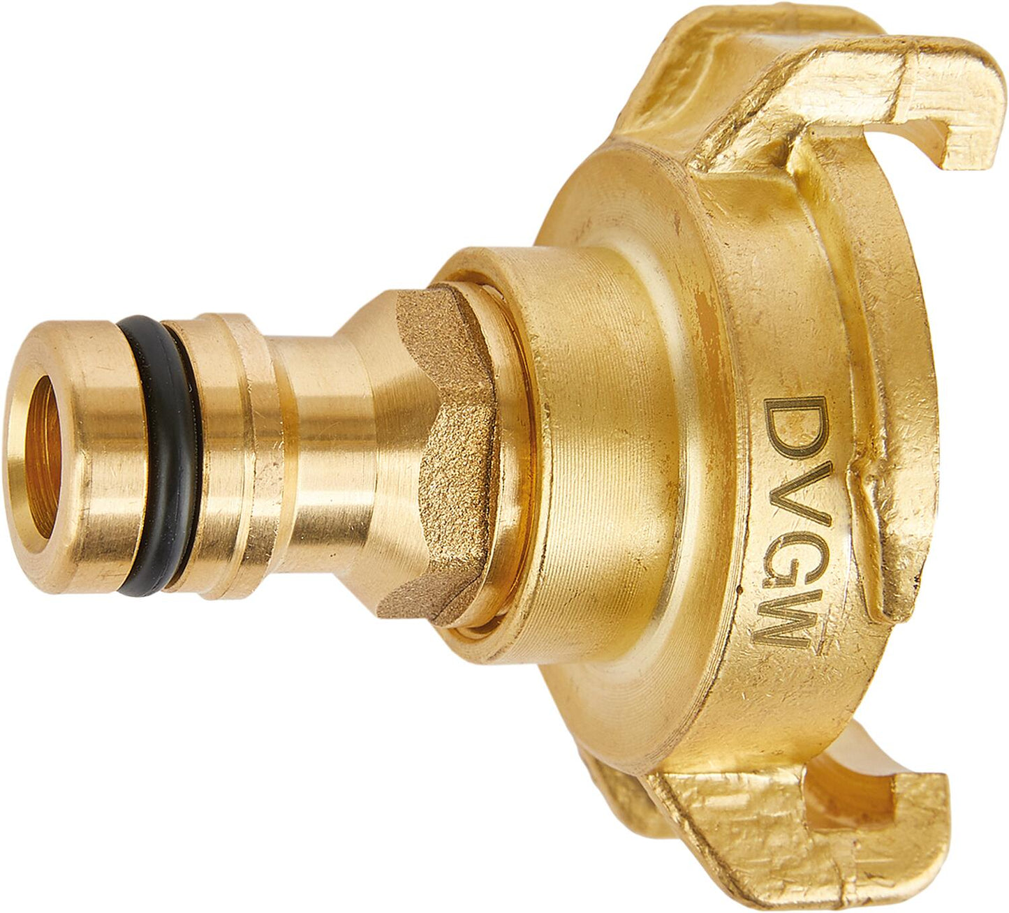 Geka plus plug-in system - adapter piece with claw and plug, MS, DVGW