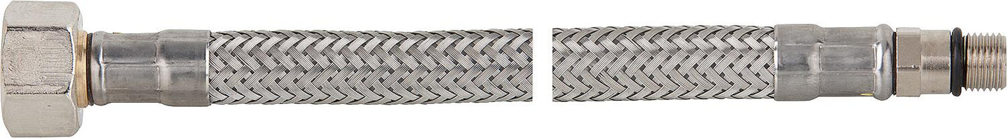 Tuyau de raccordement flexible 1/2" avec raccord M10, KTW-A 350 mm, embout fileté court
