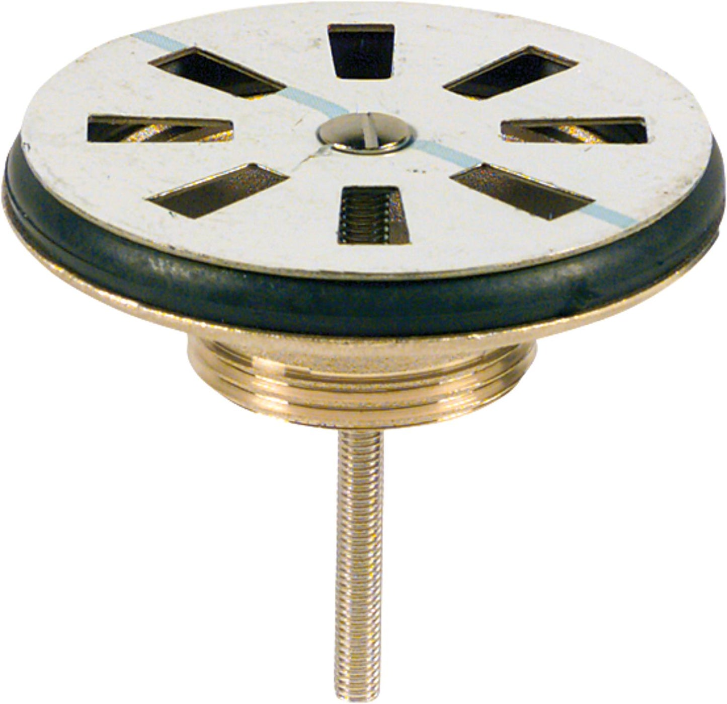 Clapet anti-retour 1 1/4" plaque de filtre chromée 80 mm de diamètre *UNITÉ*