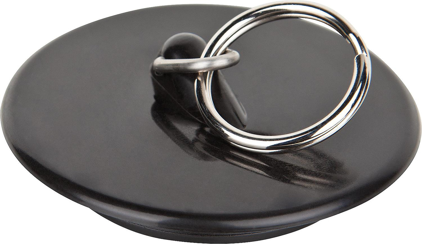 Bouchon de vanne avec grande bague fendue pour vannes de vidange de 45,5 mm, noir