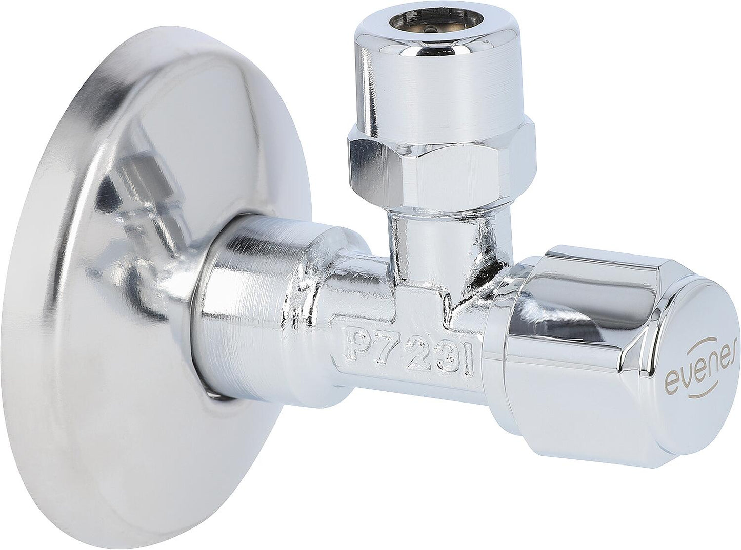 Robinet d'angle Evenes, chromé, long,
DN 15 (1/2")