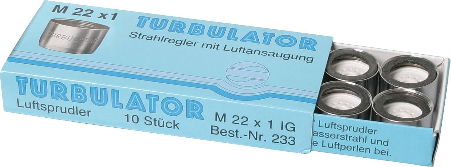 Aerator with air intake M 22 x 1 IG, 10 pieces, without certification mark