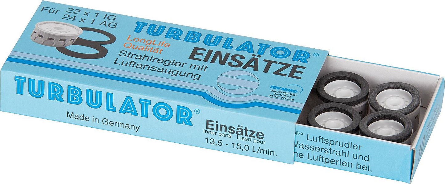 Insert pour aérateur M 22/24 x 1, lot de 10, sans repère de contrôle