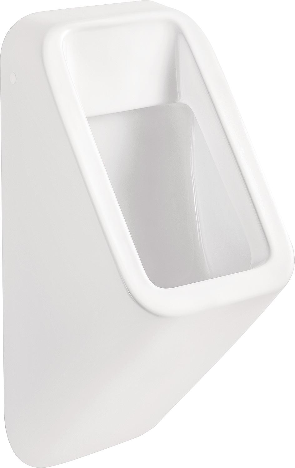FUSION urinal, rear inlet, 325x685x305 mm, ceramic, white