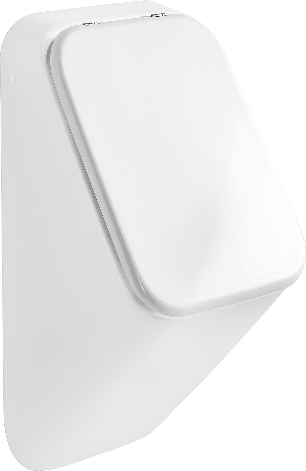 Urinoir FUSION pour couvercle, entrée arrière, 325 x 685 x 305 mm, céramique, blanc
