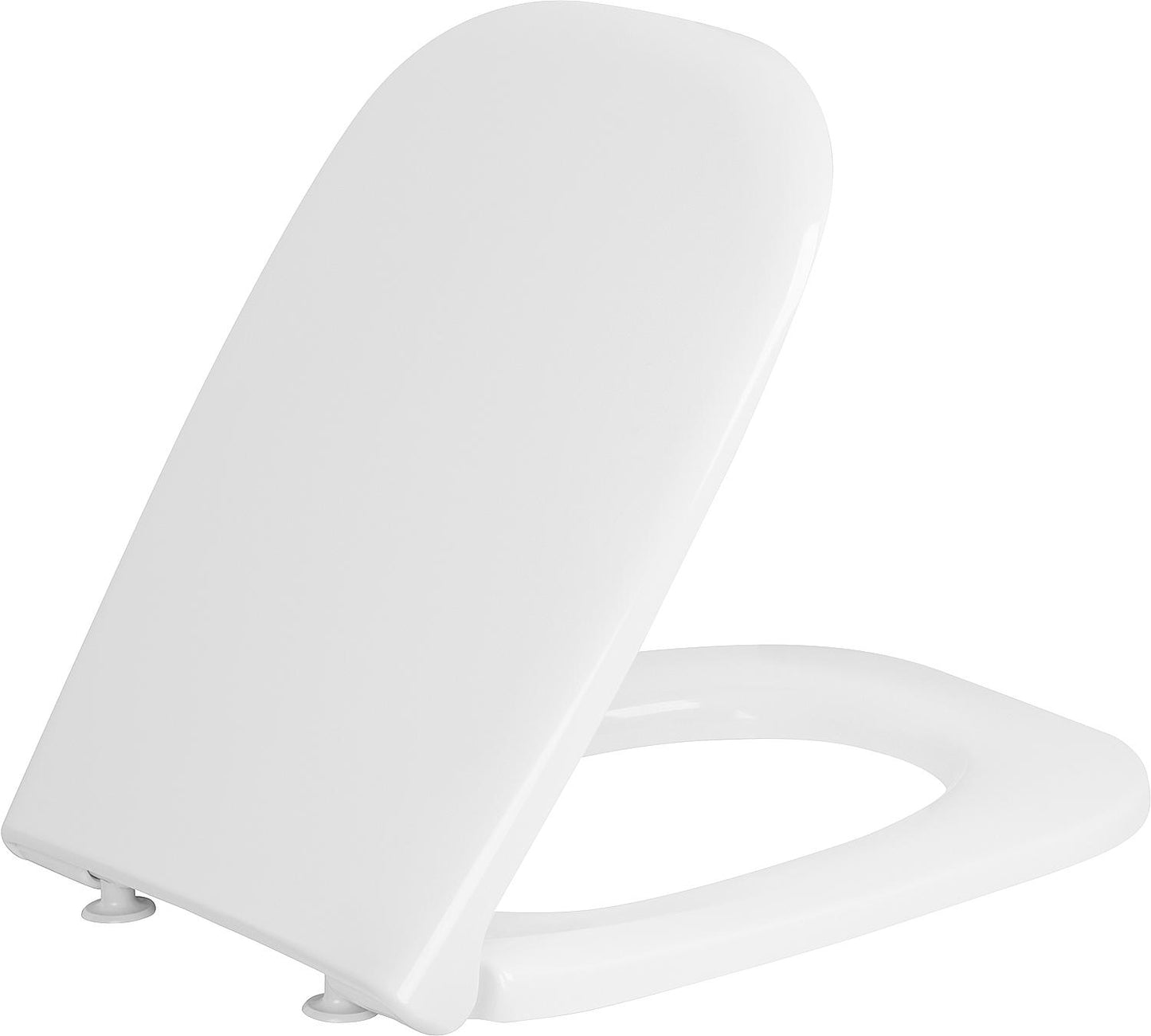 Duravit D-Code Standard toilet seat, white, for Compact toilets