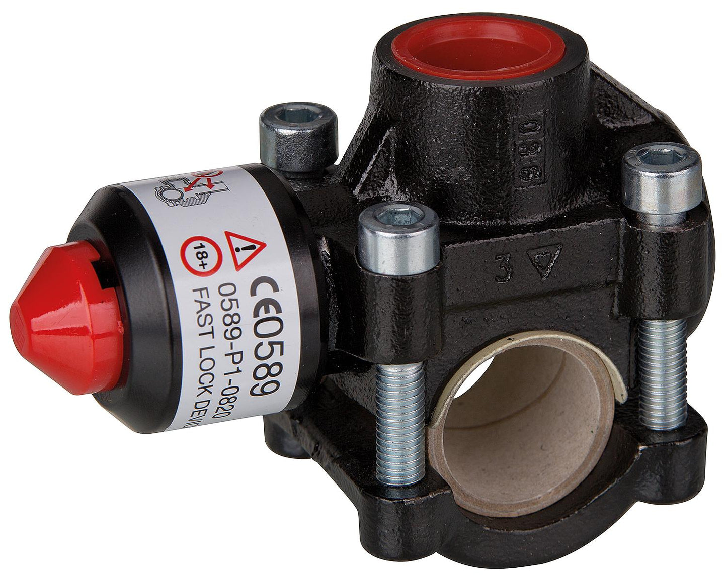 Flamco T-Plus pipe fitting for steel threaded pipe 1/2"x1/2"x1/2"