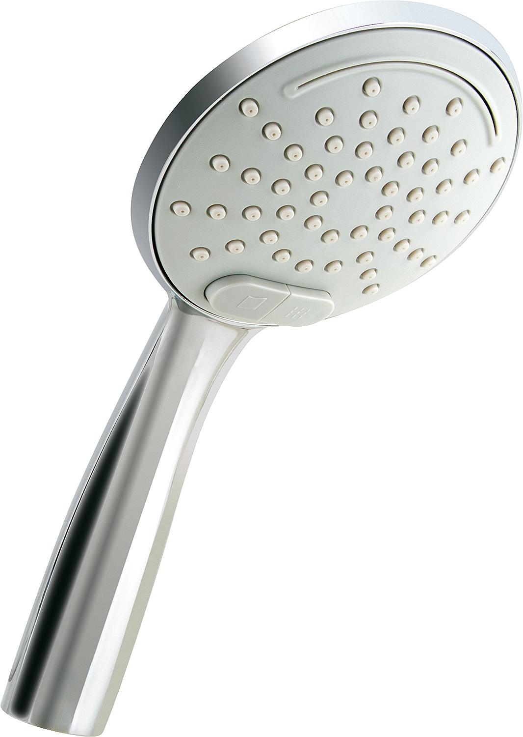 Cascade hand shower, 2 spray patterns, Ø 110 mm, chrome