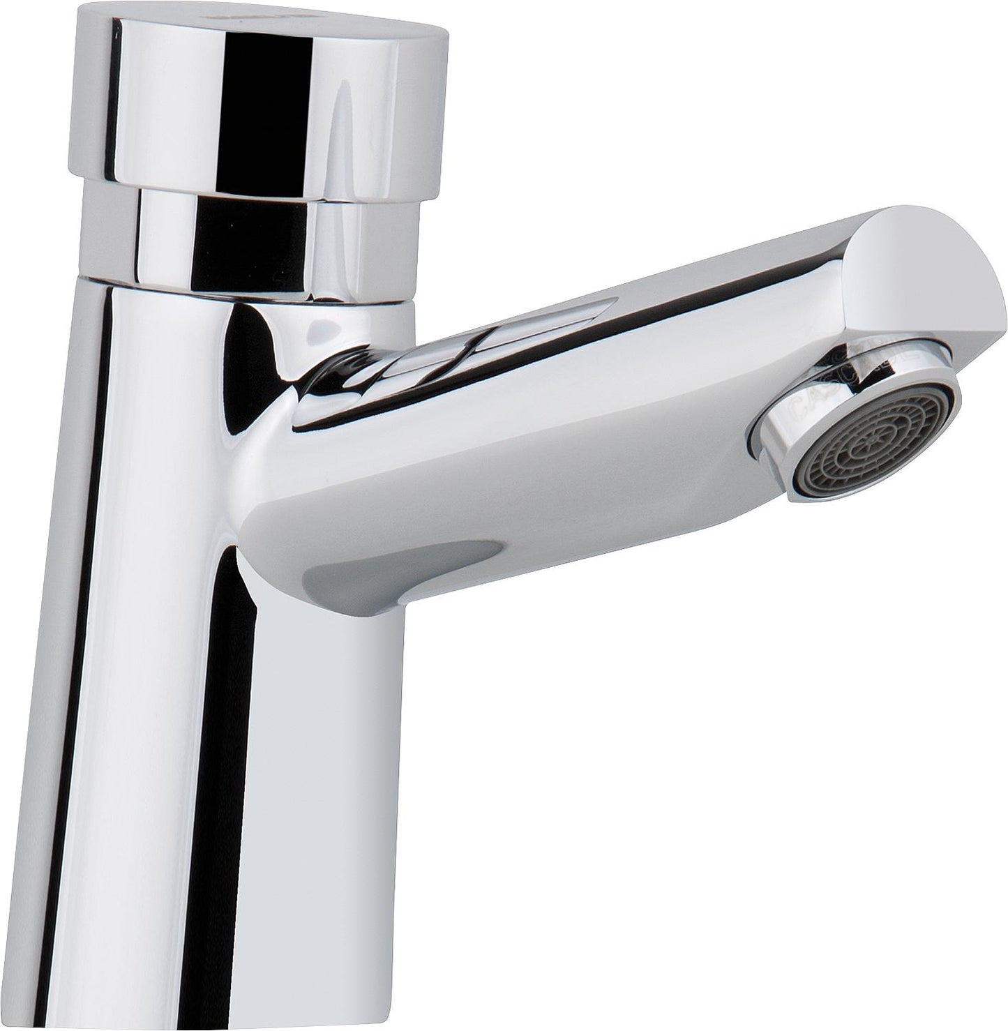 Benkiser Picto self-closing pedestal valve, 101 mm projection, chrome finish