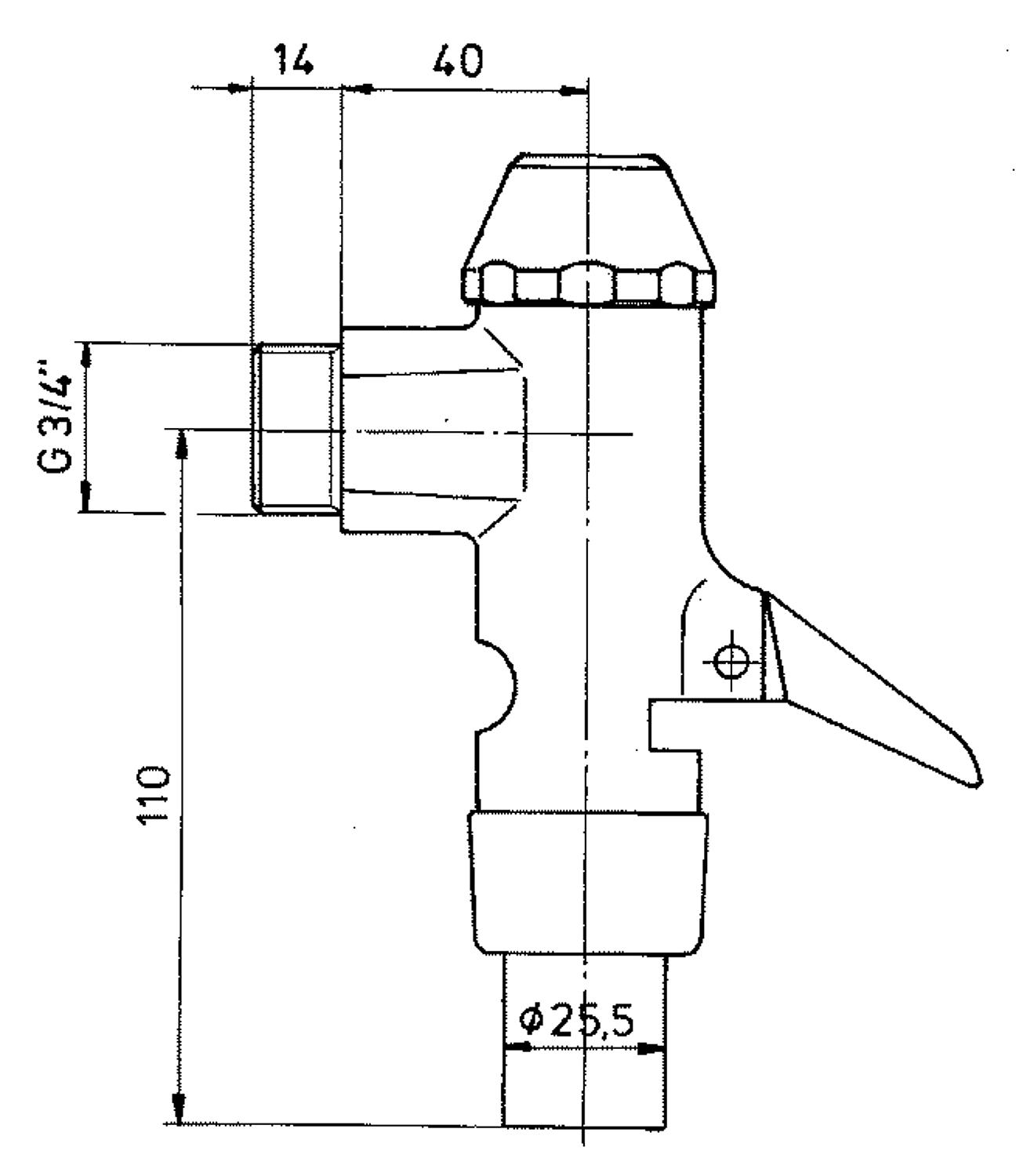 Pièces de rechange pour soupape de chasse d'eau à pression WC type 828