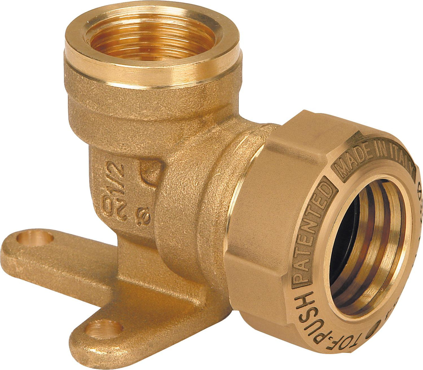 Wall plate with internal thread type 869 1/2"x20mm, not suitable for gas
