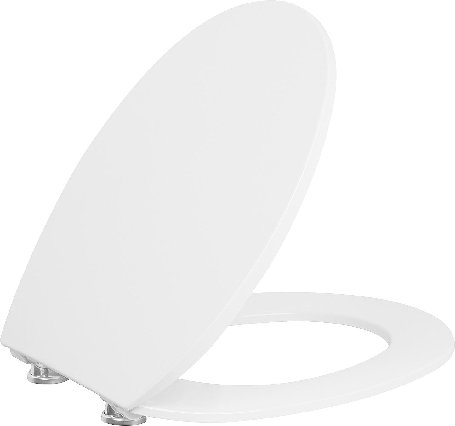 WC-Sitz Tacutu weiss, Softclose, aus Duroplast,Edelstahlscharnier