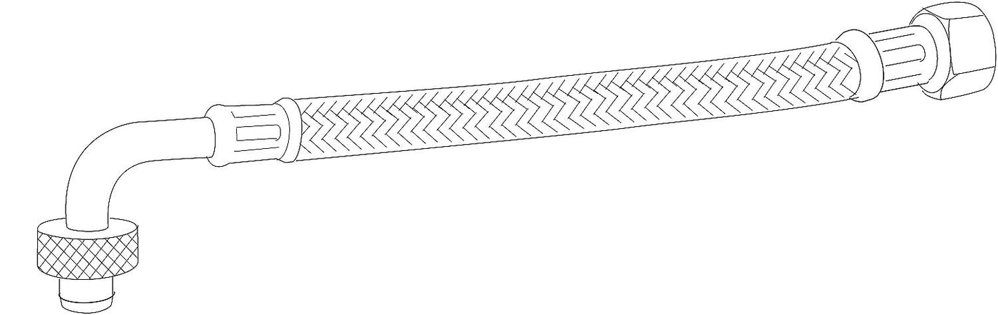 Evolut flexibler Anschluss- schlauch, 3/8" 2004-2014