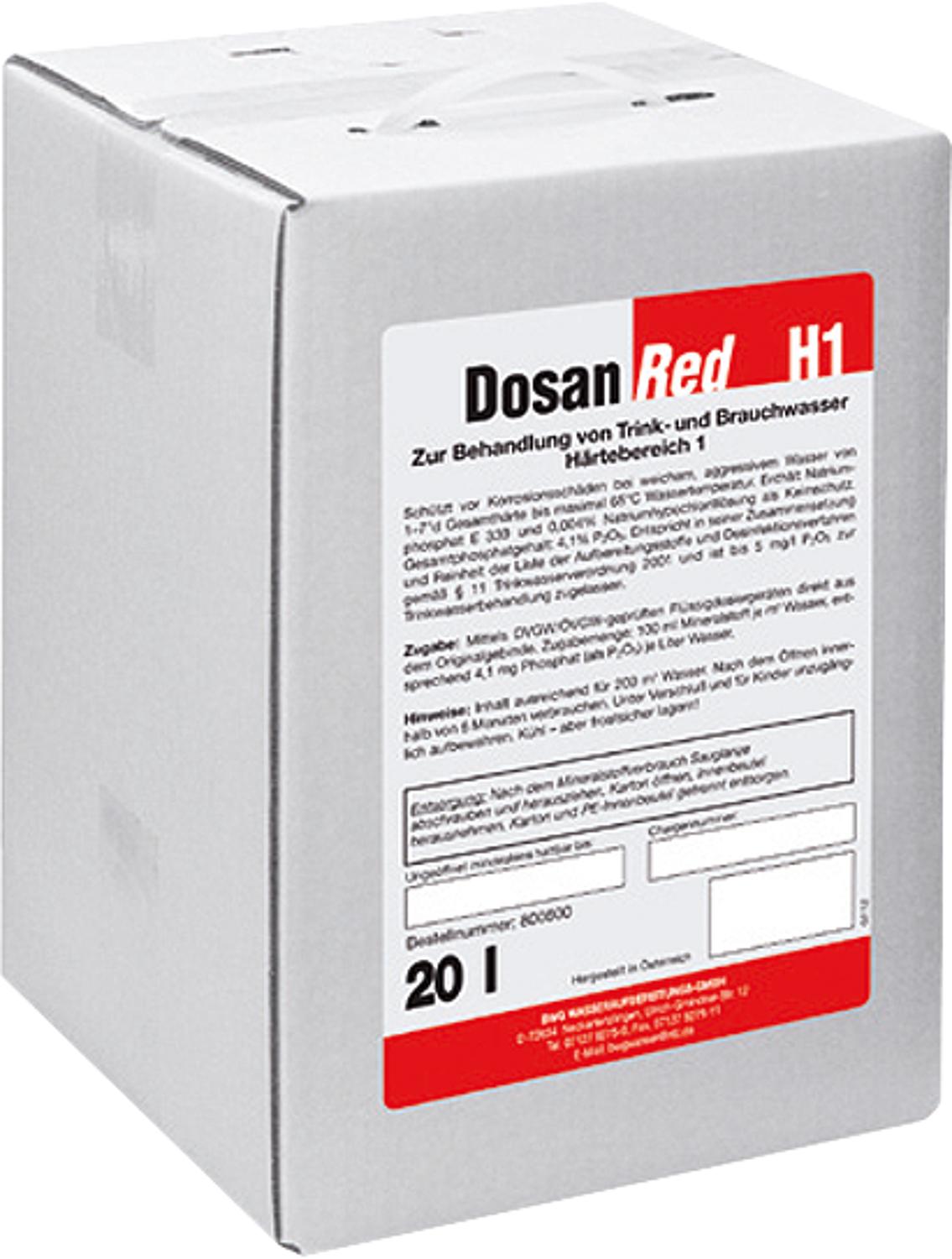 BWG Water Chemistry Dosan Cu2 20 kg for copper installations