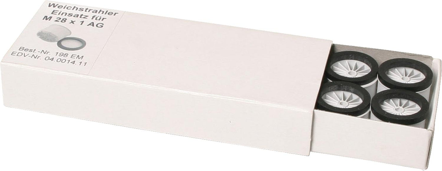 Weichstrahlregler-Einsatz M 28 x 1, für Niederdruck, VPE=10 Stck.