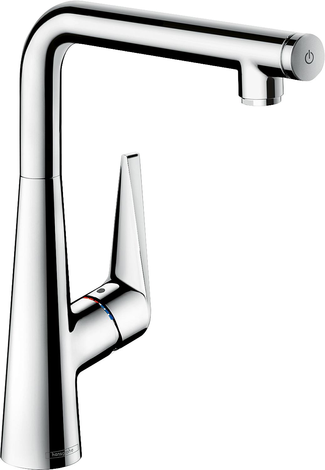 Hansgrohe Talis Select S300 kitchen mixer tap with swivel spout, 248 mm projection, chrome