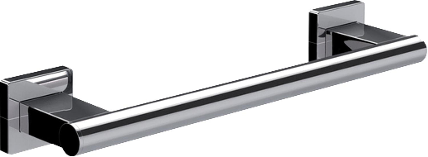 emco System 2 chrome grab handle, 415mm, including mounting hardware