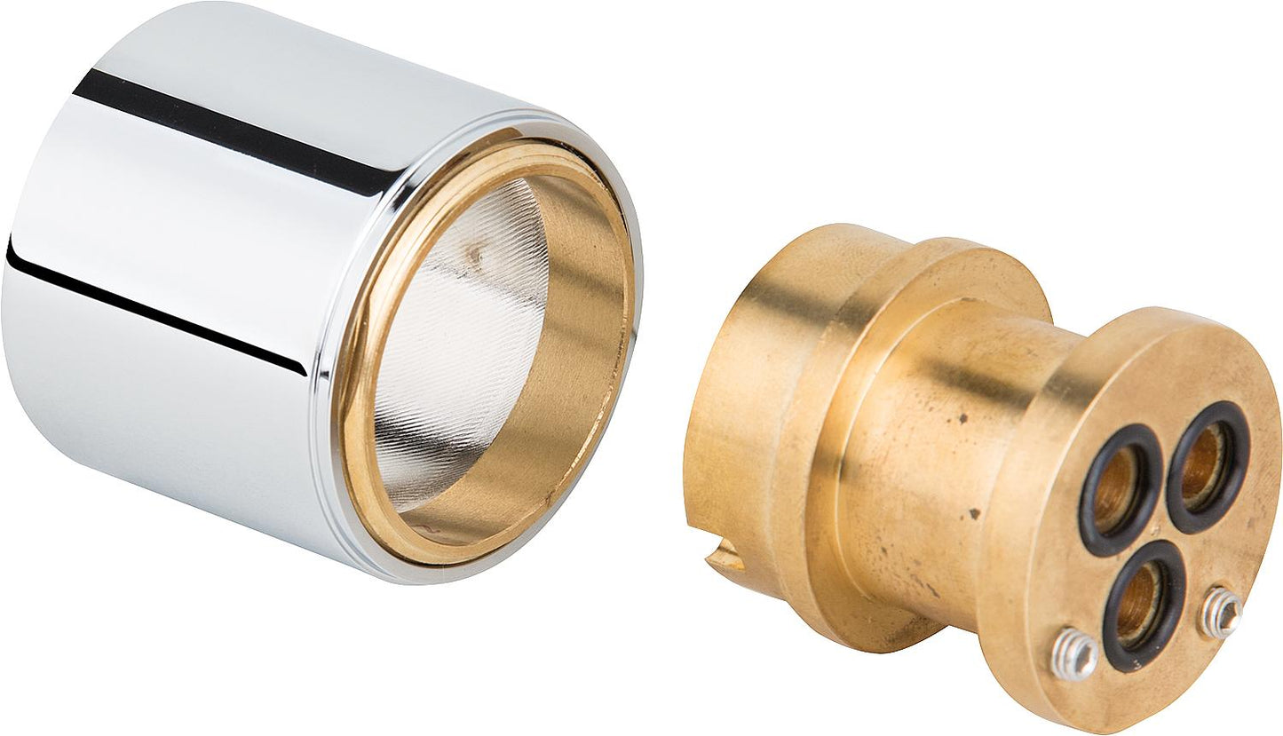 Rallonge de 40 mm pour mitigeur de lavabo encastré Live 2.0, chromée