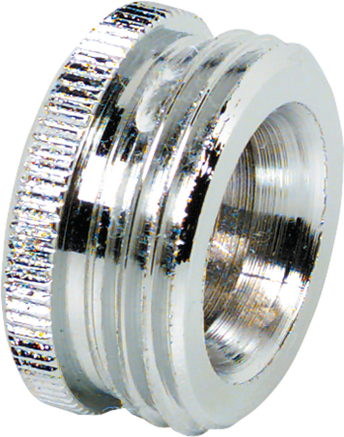 Réducteur sans aérateur, filetage femelle M22x1 vers filetage mâle 3/4", laiton chromé