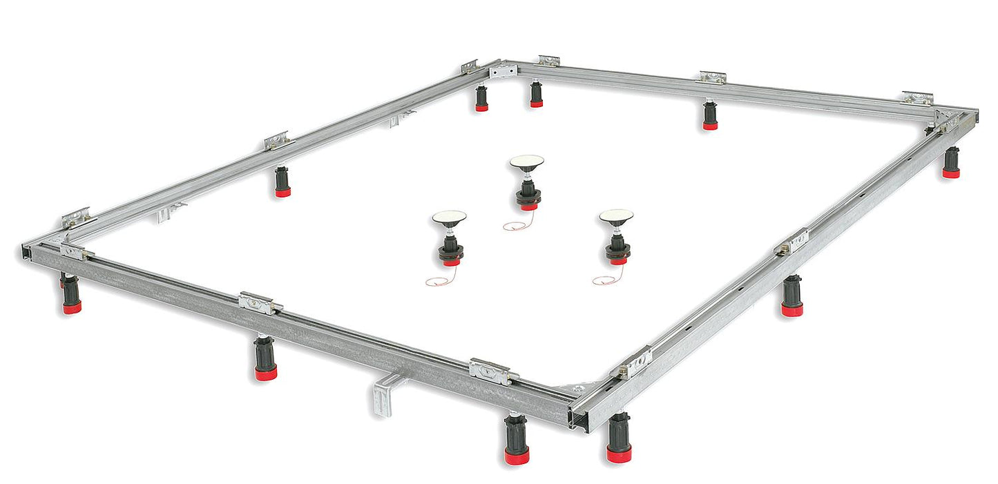 Mepa SF rectangular mounting frame 150/180 for steel, acrylic and mineral casting. Ref: 150181