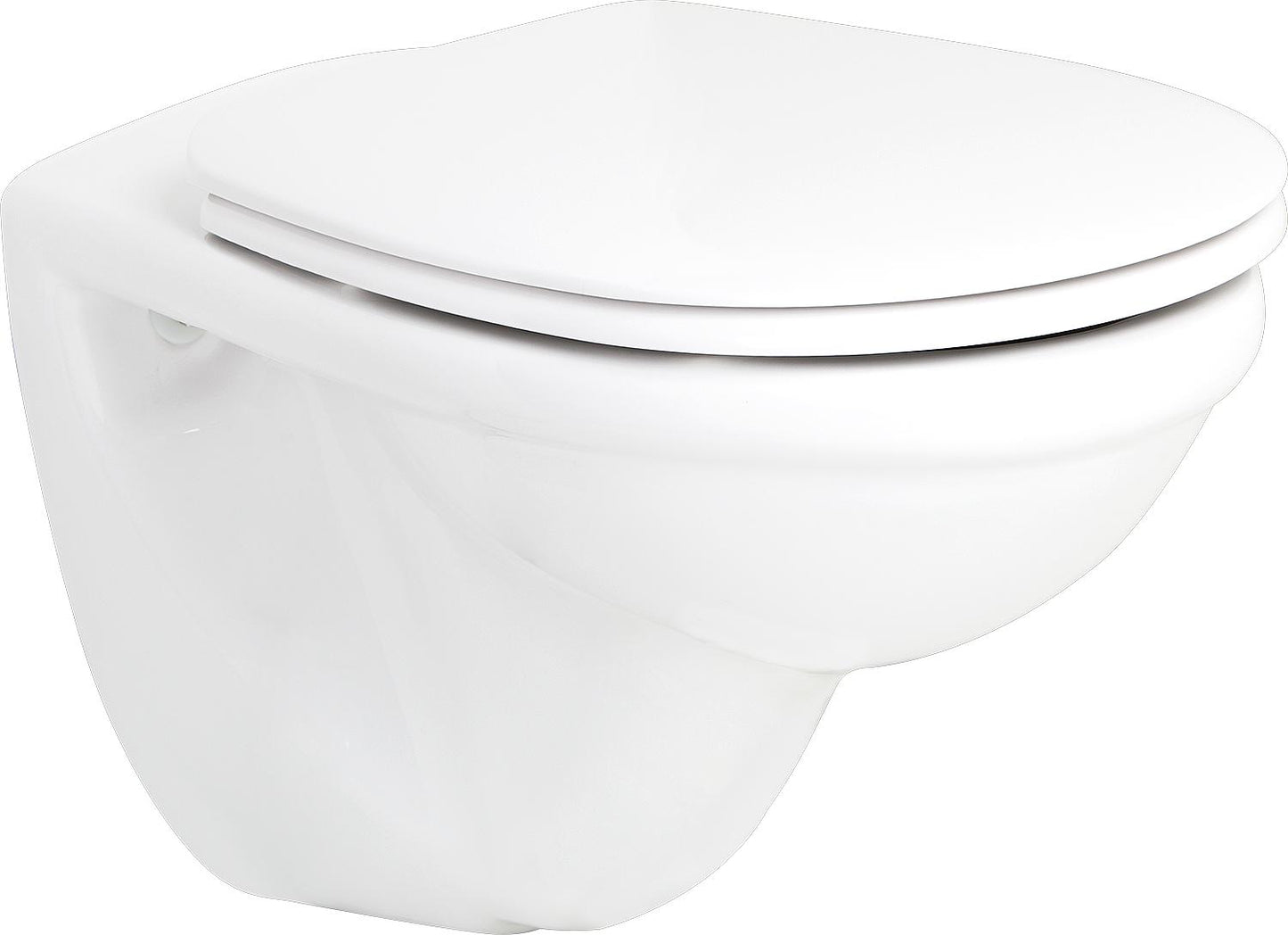 WC suspendu à chasse d'eau Duravit D-Code Basic, blanc 360 x 555 mm