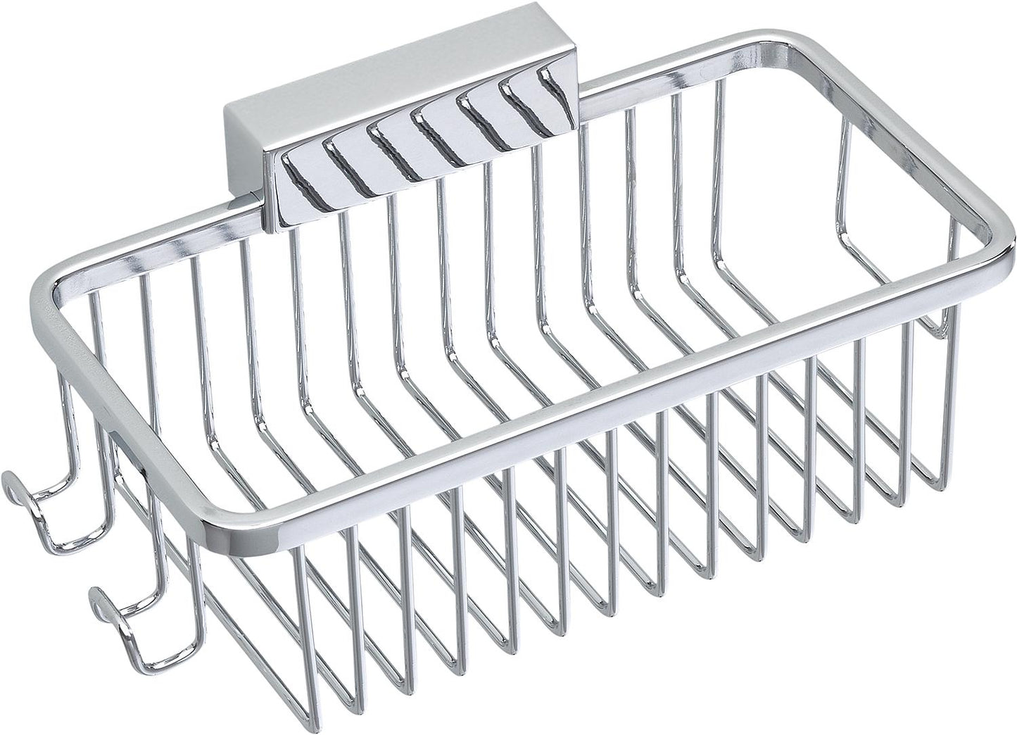 Shampoo basket Iris² WxHxD: 213x54x116 mm Zinc chrome-plated