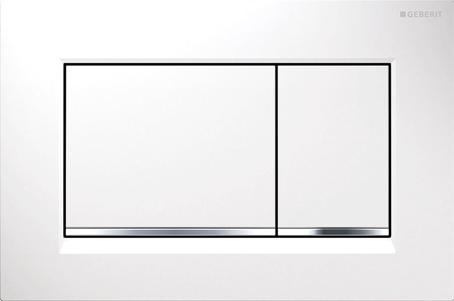 Betätigungsplatte Sigma 20 Square, für 2-Mengen-Spülung