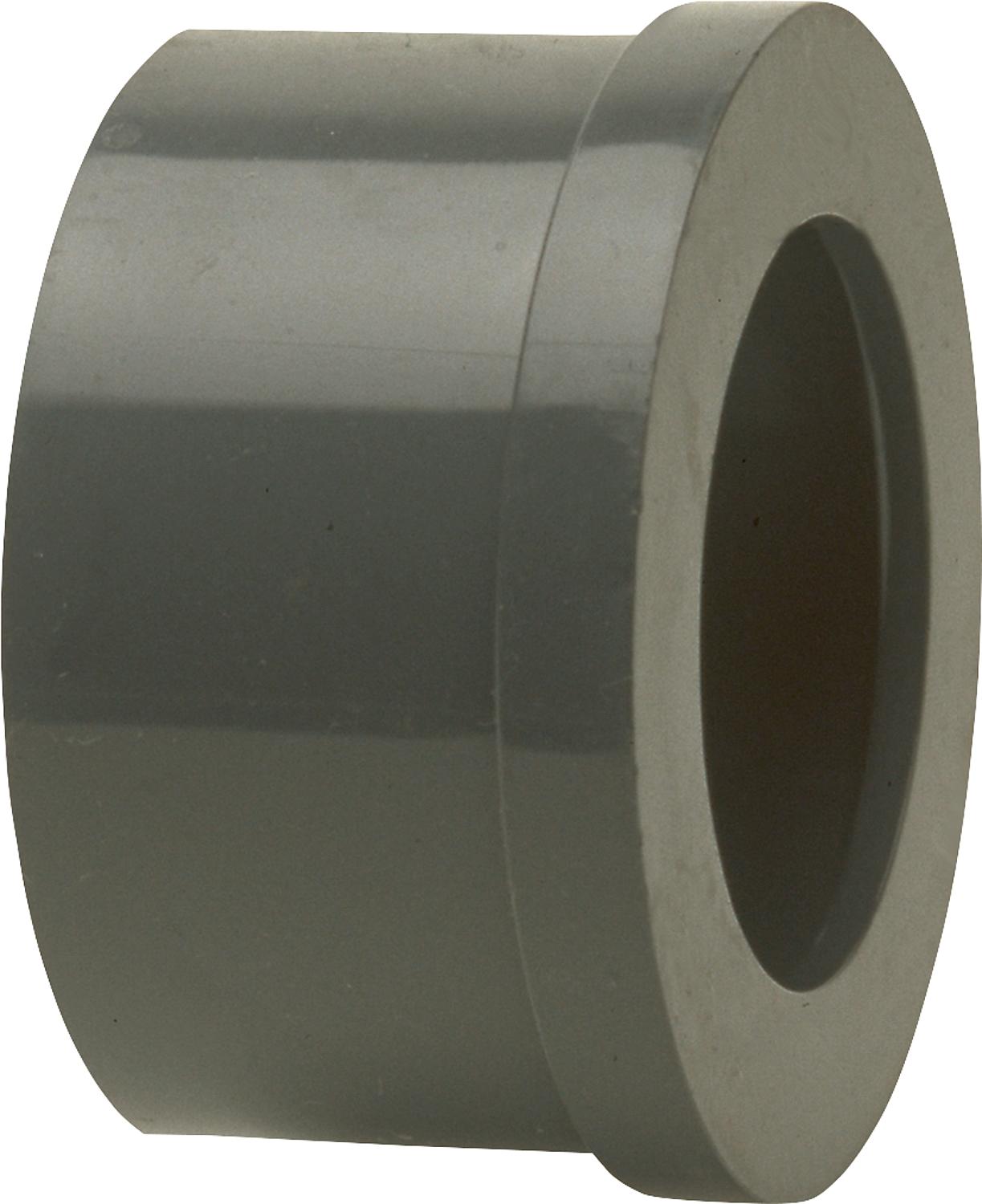 PVC-U - adhesive fitting insert with adhesive socket, 63 mm