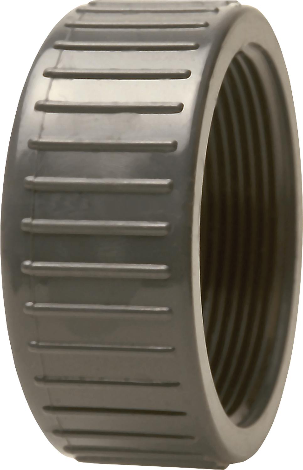 PVC-U - Adhesive fitting union nut, 63 mm