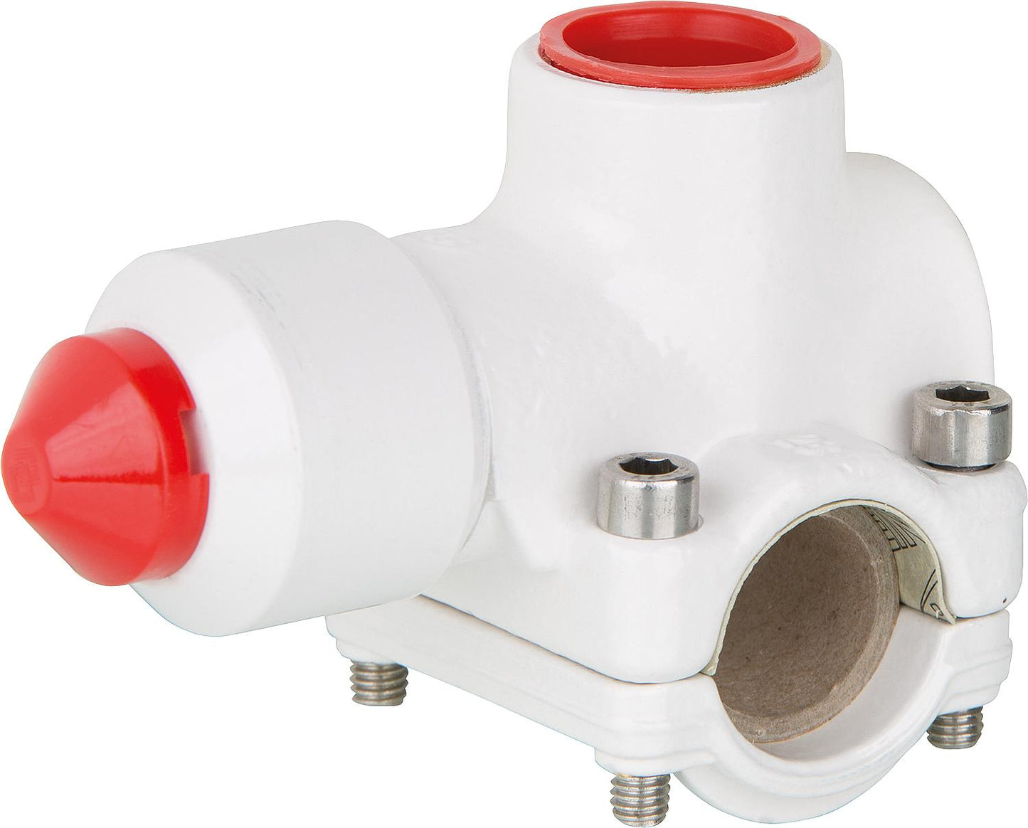 Explosionsschelle Flamco T-plus für Kupferrohre