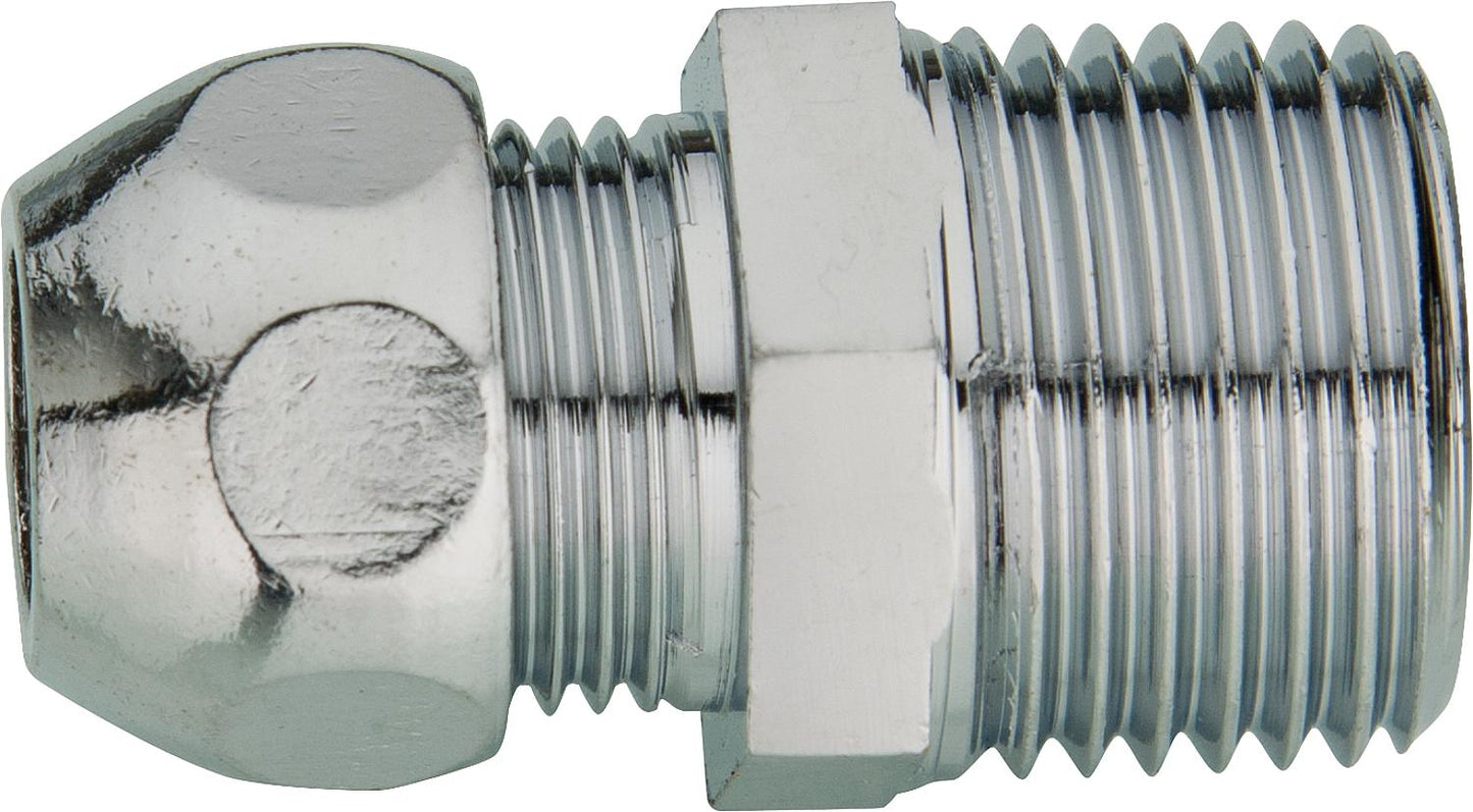 Straight screw connection with male thread 3/8" x 8 mm