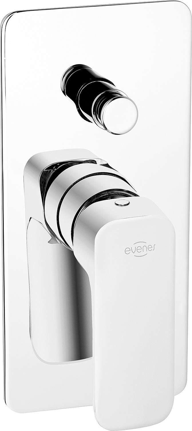 Concealed bath mixer Evando Rosette 100x210 mm chrome