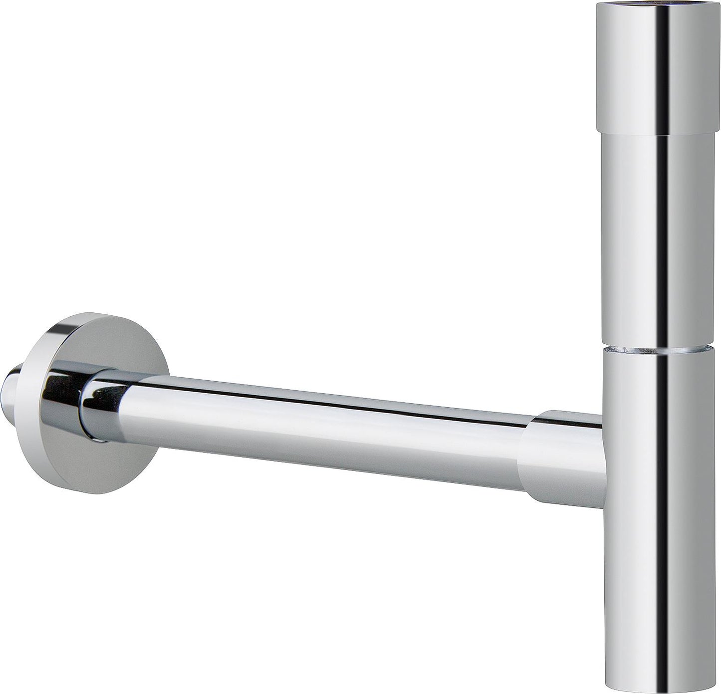 Siphon Alape SI.2 DN32 (1 1/4"), avec rosace murale