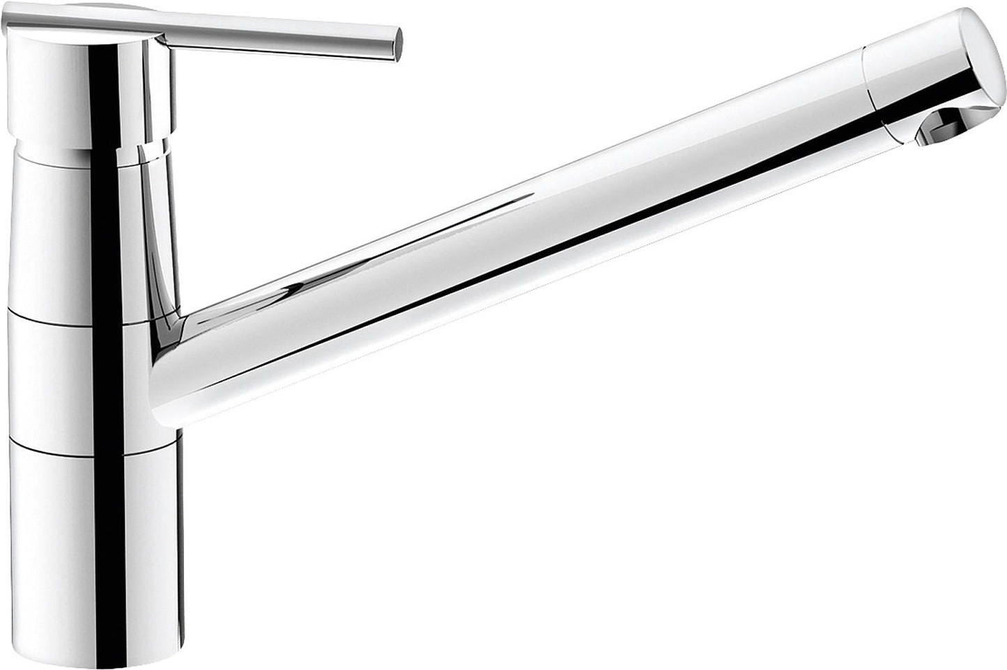 Evelia kitchen mixer tap with swivel spout, 238 mm projection, chrome-plated