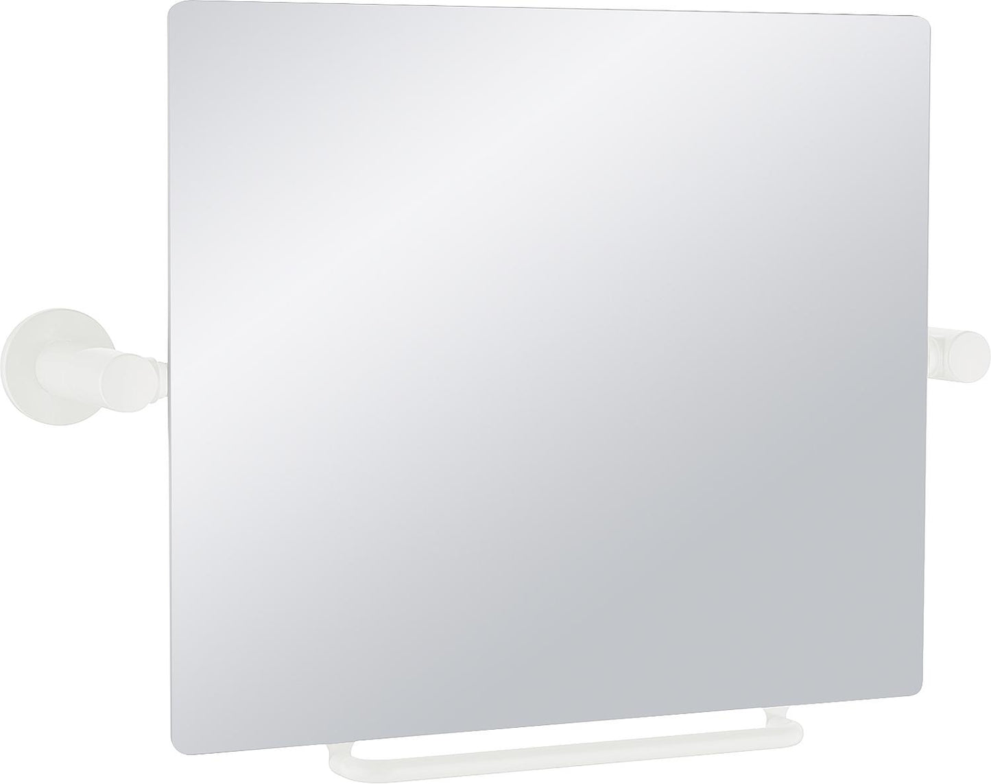 Tilting mirror Nylon Care, white, 019, WxHxD: 590x500x153mm