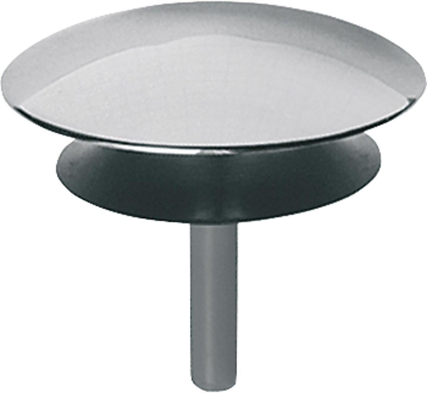 Bouchon de vidange de rechange UP&Down pour baignoire, plastique/chrome, DN74, Tappagauti