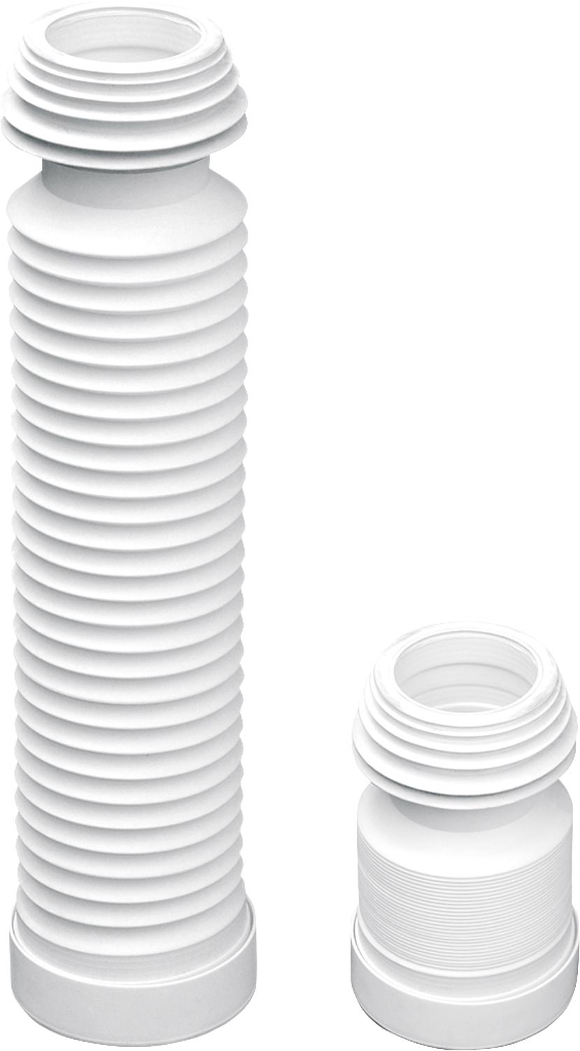 WC-Anschlussstück Universal Ø 100/110mm flexibel Länge min.220mm max.570mm
