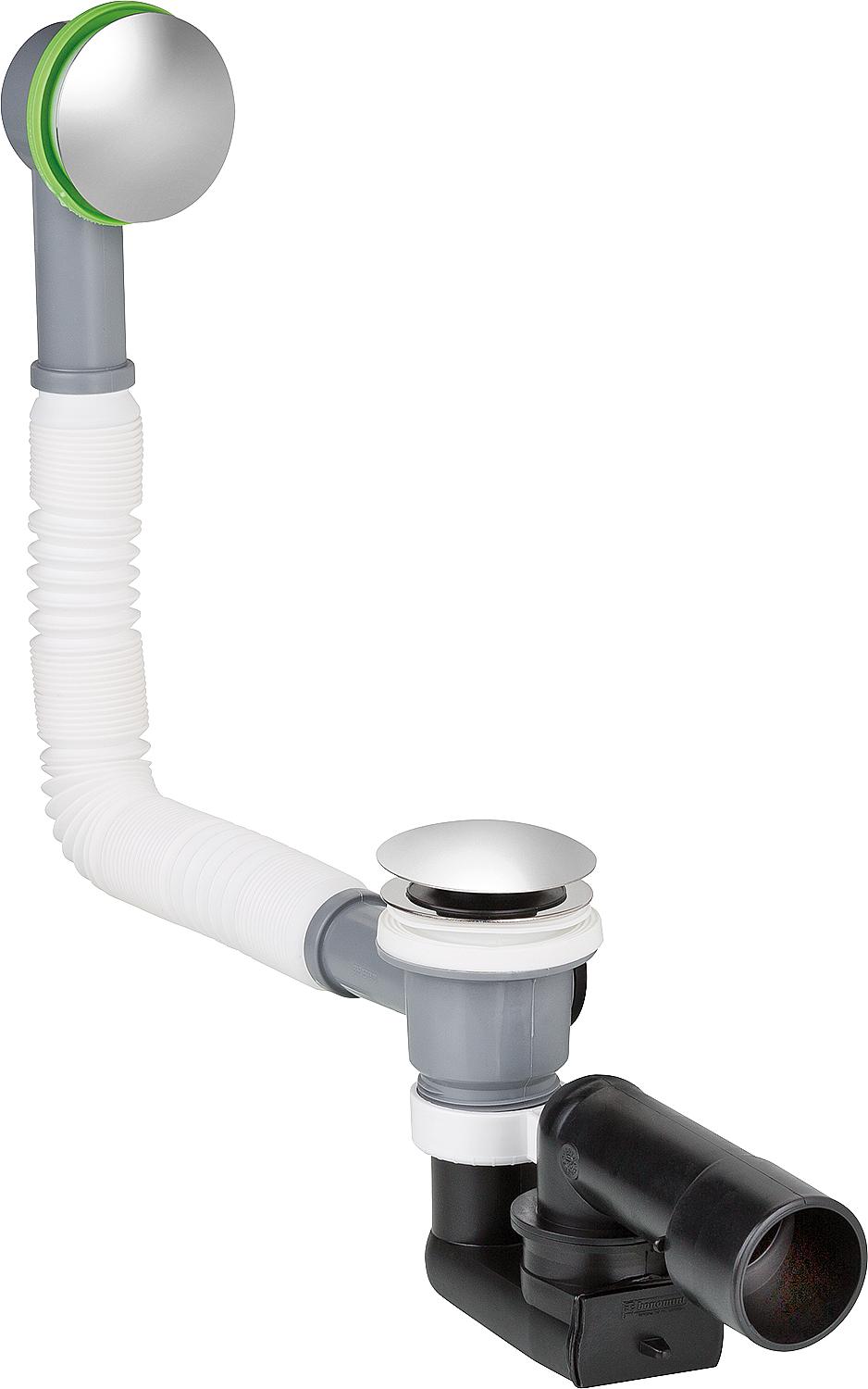 Bonde de baignoire en laiton type Clicker 70x1 1/2" avec siphon anti-odeurs