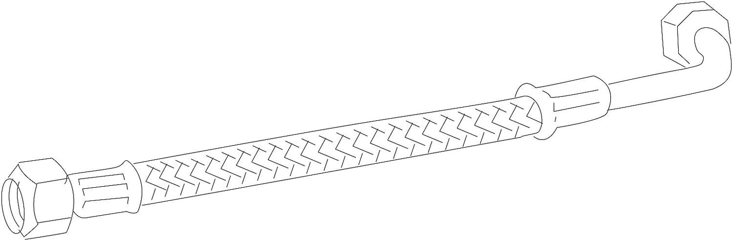Tuyau flexible Egea avec joint d'étanchéité (2003-2010)