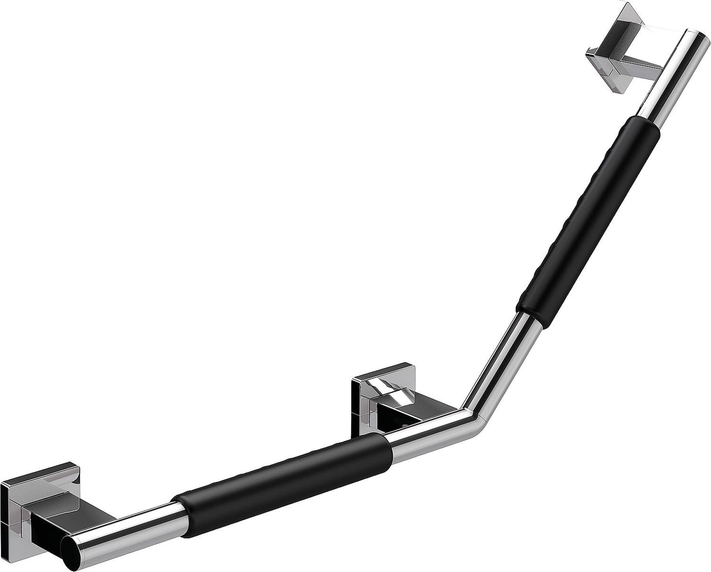 Winkelgriff 135° emco System 2 rechts, mit rutschh. Ummantelung